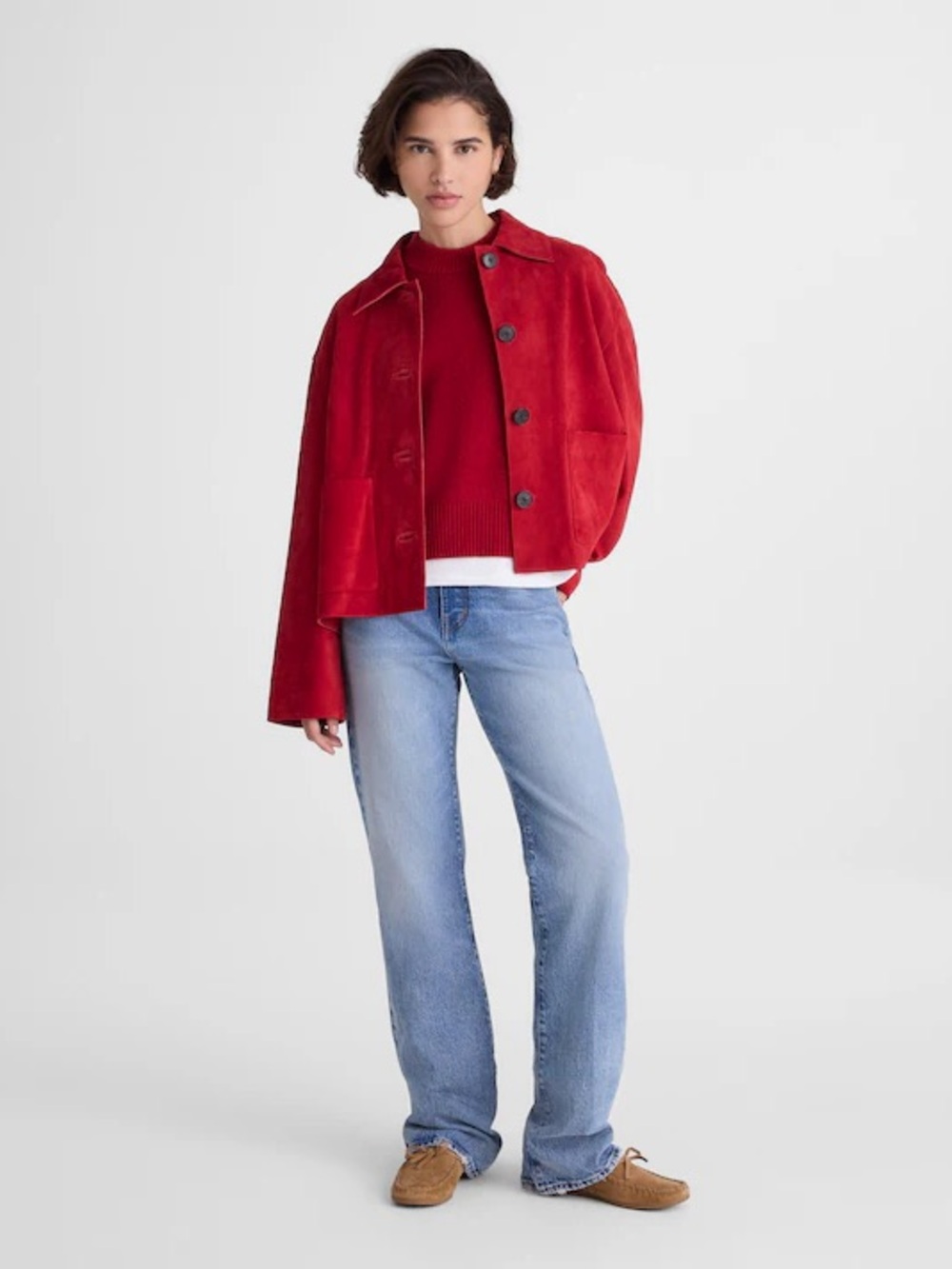 Madewell SoftWool Boxy Crewneck Sweater - Picture 4 of 8